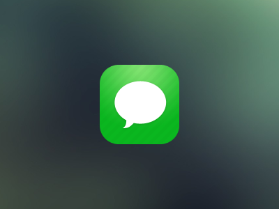 iOS 7 Messages Icon : Reimagined