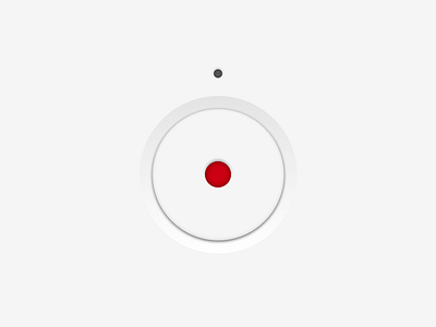 Recording Button audio button interface record recording round ui