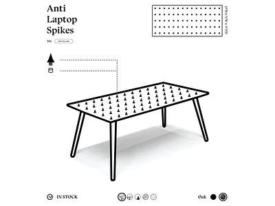 Anti-Laptop Table