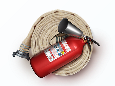 Fire safe icon extinguisher fire fire extinguisher fire hose hose icon safe