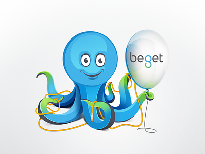 octopus beget cable mascot octopus sprut toy balloon