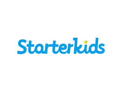 Starter kids brand identity branding ci graphic logo starter kids typography vi