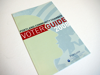 Portland Community Chamber Voter Guide 2008 brochure guide vote