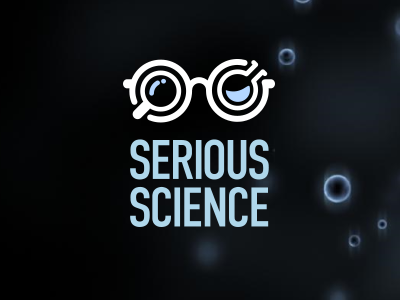 Science portal logo glasses identity logo logotype science