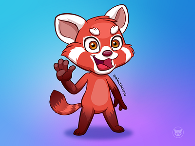 Red Panda Character