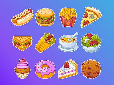 Food stickers