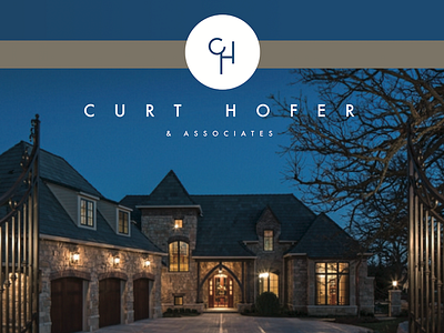 Curt Hofer brand construction emblem homes logo