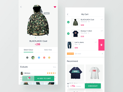 Online shopping app