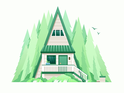 Forest house