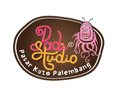 logo AKU illustration logo typography