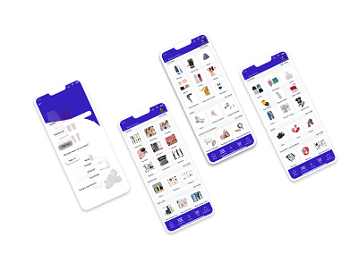 E-commerce App interface app design ui ux