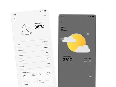 Daily UI Day 37, Weather