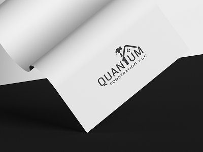 Quantam brand identity creative logo flat logo logo design logo maker luxury logo minimalistic logo modern logo professional logo typography