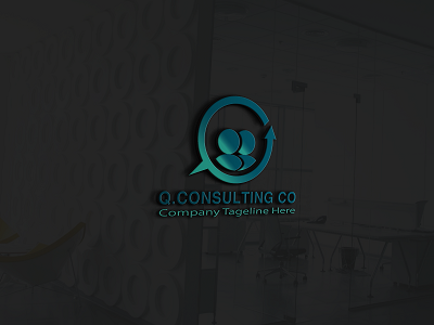 Q. Consulting brand identity creative logo flat logo logo design logo maker luxury logo minimalistic logo modern logo professional logo