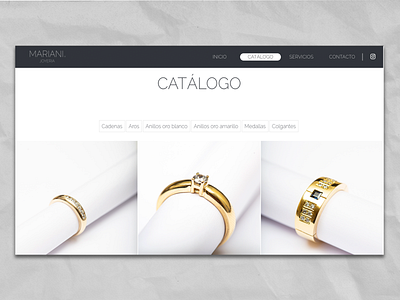 Web-Joyeria design ui ux web