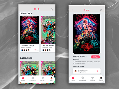App-flick app design ui ux