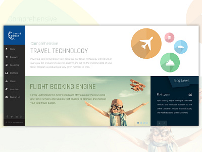 Ebreez | Home Page application colour full home redesign travel ui ux website design