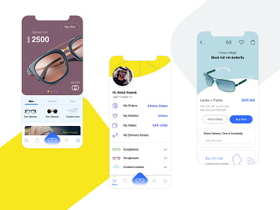 Online shop for sunglass| e-Commerce App
