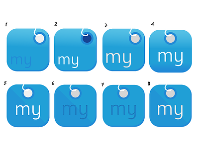 App Icons For MyTag app app icon design graphic design icon illustration mobile