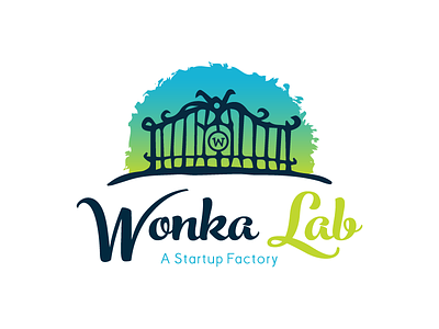 Wonka Lab Logo For Dribbble brand identity branding factor gate graphic design logo logo design start up wearedhd wonkalab