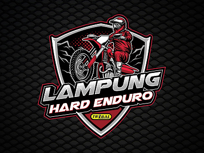 Lampung Hard Enduro Logo badge emblem event extreem game gentlemen helmet logo motocross motor sport