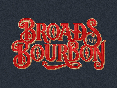 Boards Of Bourbon beer blankids classic lable logotype old style retro signage typography victorian vintage whiskey