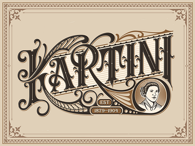 Kartini label design