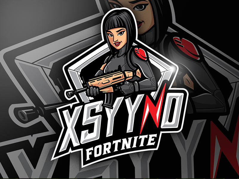 xsyyno fortnite logo - logo games fortnite