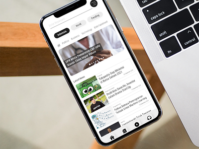 Dashboard News App Design adobe xd ui design ux design