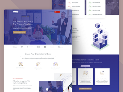 Prosci Homepage Redesign