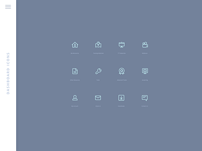 Dashboard Mini Icons