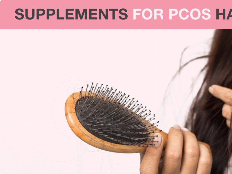 Two Supplements For PCOS Hair Loss by Healthy on Dribbble