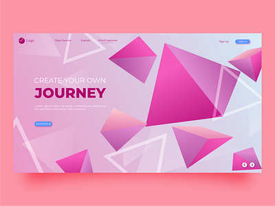 Journey Landing Page