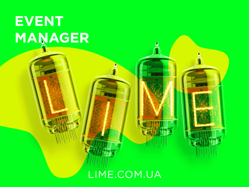 Event Dribbble design event manager events gif job vacancy lime lime events manager tesla lamp vacancy volta work vacancy