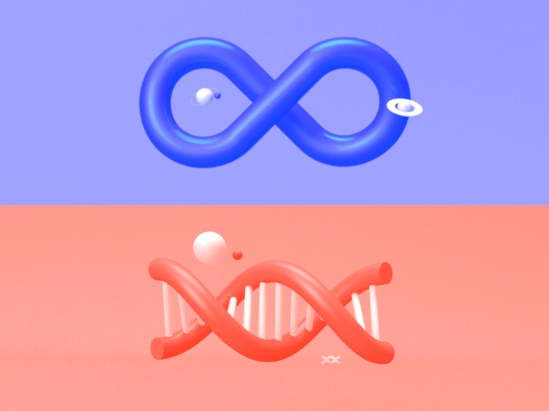 Infinity & DNA c4d dna infinity