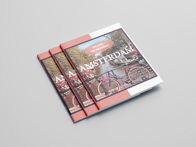 Amsterdam Museums Brochure brochure design brochure mockup