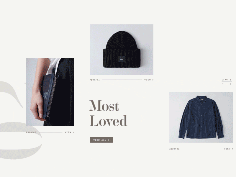 Art Direction + Interaction Design for Retail Project