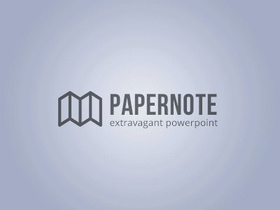 [GIF] PAPERNOTE PowerPoint Animation animation illustration powerpoint