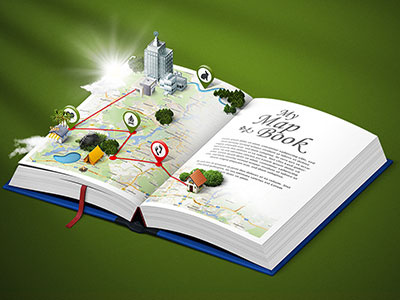 Map Books book google maps icons mock up mockup smart objects