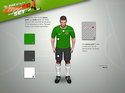WIP 3 The Soccer Set footbool kicker smart objects socker