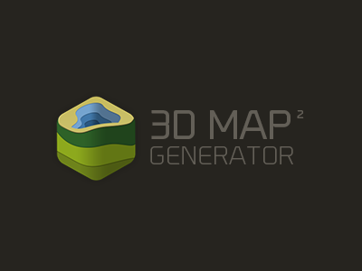 WIP - 3D Map Generator 2 - Isometric creator extension logo map photoshop pixel plugin vector