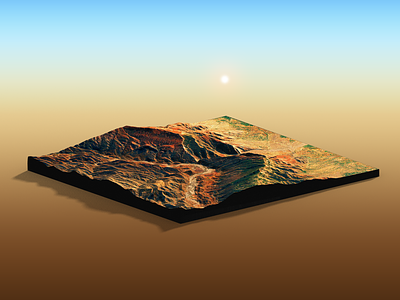 Himalayas I - Photoshop Render 3d 3d map generator extension generator heightmap map nepal plugin