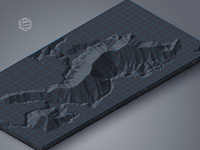 WIP - Heights And Depths 3d map mountains photoshop plugin relief rocks