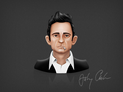 JRC black cash download free freebie icon johnny cash