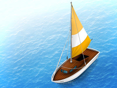 Sailing Boat Icon