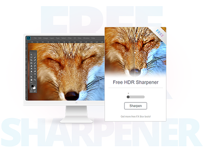 Free HDR Sharpener - Photoshop Plugin