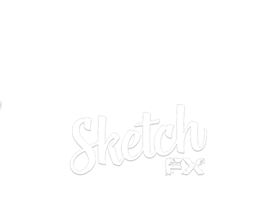 Sketch FX - Slides add on art drawn effect extension filter fx tool hatching outline photoshop plugin stroke