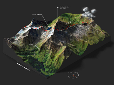 Goldberggruppe - 3D Map Generator Atlas 3d austria generator heightmap infographic map photoshop plugin