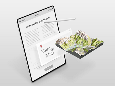 Embed Custom 3d Map Into Your Website