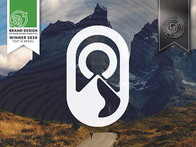 Worclimb - Branding & Logo Design adventure brand branding design icon logo logodesign logotype moon mountain mountain logo road